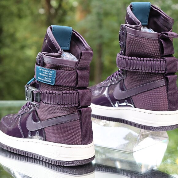 Nike SF Air Force 1 Premium Port Wine - Picture 11 of 14